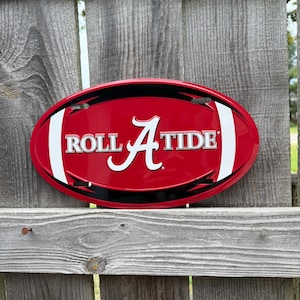 Alabama Roll Tide Vanity Plate University of Alabama Crimson Tide License Plate Front of Truck UA College Acceptance Gifts Grad Party Decor