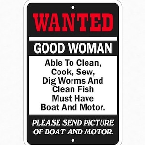 Funny Signs Funny Sign Gag Gifts Garage Signs for him Man Cave Signs Man Cave Decor Funny Gifts for Men Gifts for Dad Funny Boat Signs image 6