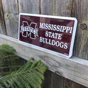 Mississippi State Bulldogs Sign Mississippi State University Signs Dorm Sign College Sign Gift College Student Dorm Room Decor License Plate