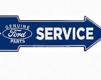 Genuine Ford Parts Nostalgia Sign Tag City MC60112 Genuine Ford Parts Nostalgia Sign Tag City MC60112