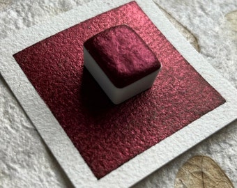 Red Velvet - Handmade Shimmer Watercolor Paint