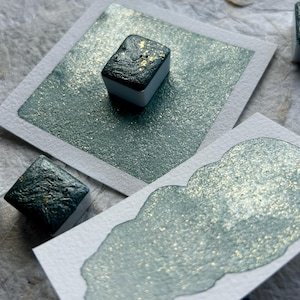 Ghost Sage - Handgemachte schimmernde Aquarellfarbe