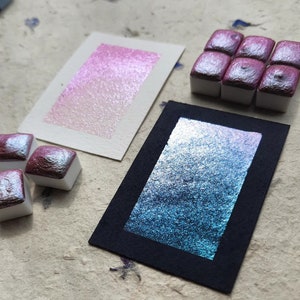 廃盤 - 「マヤ」カメレオン水彩絵の具 ~ 手作りカメレオンシマー水彩絵の具 ~ カラーシフトペイント