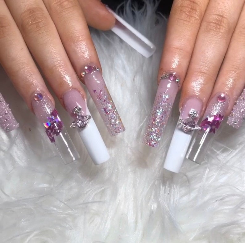 10pcs Nail Planet Charms Vivienne Westwood Inspired Nail Etsy Ireland
