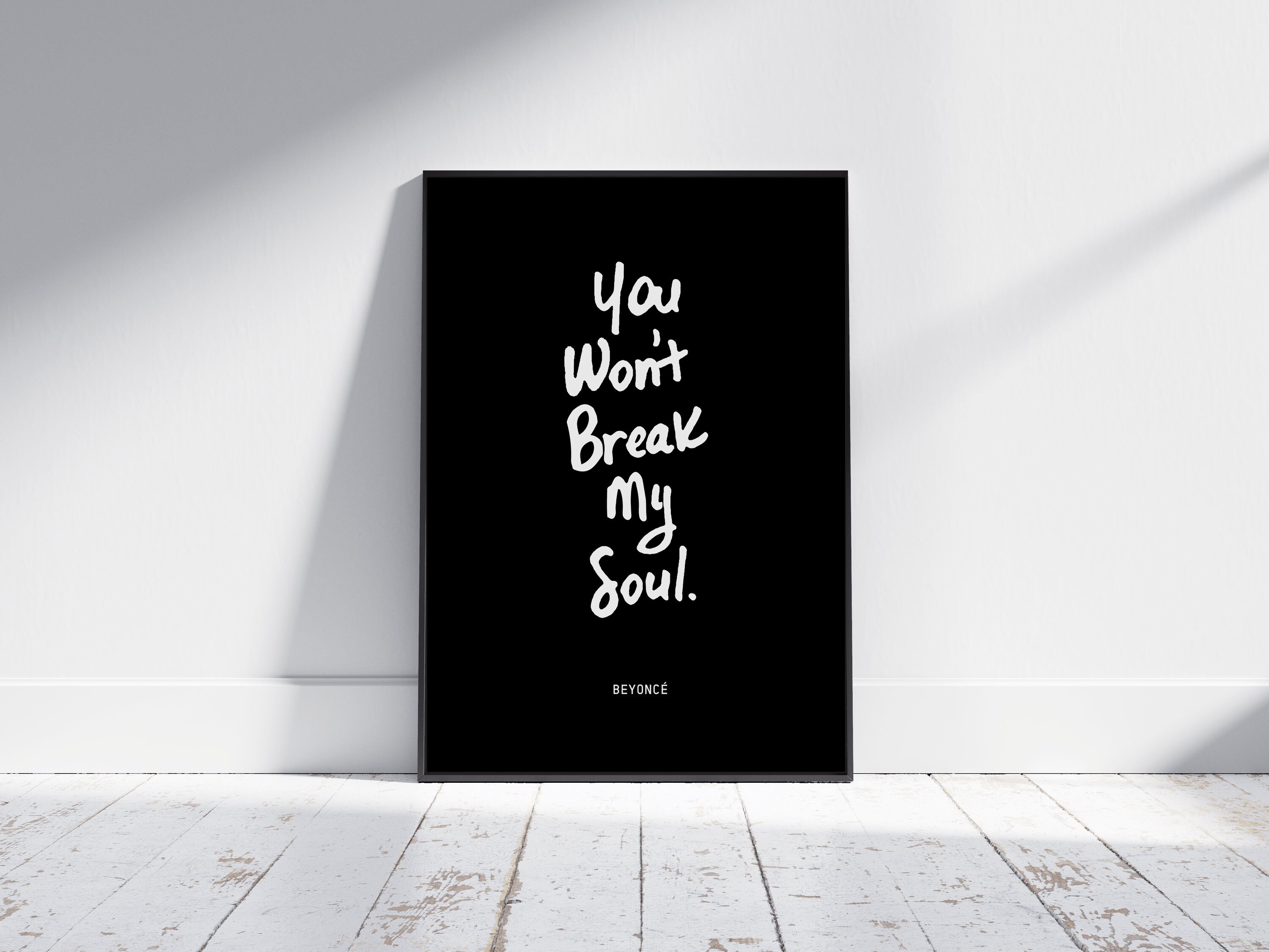 Beyoncé Handwritten Break My Soul Renaissance Poster Music - Etsy
