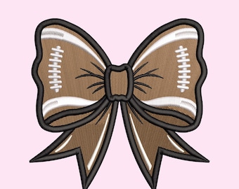 Motif de broderie au point rempli de noeud de football (téléchargement numérique)
