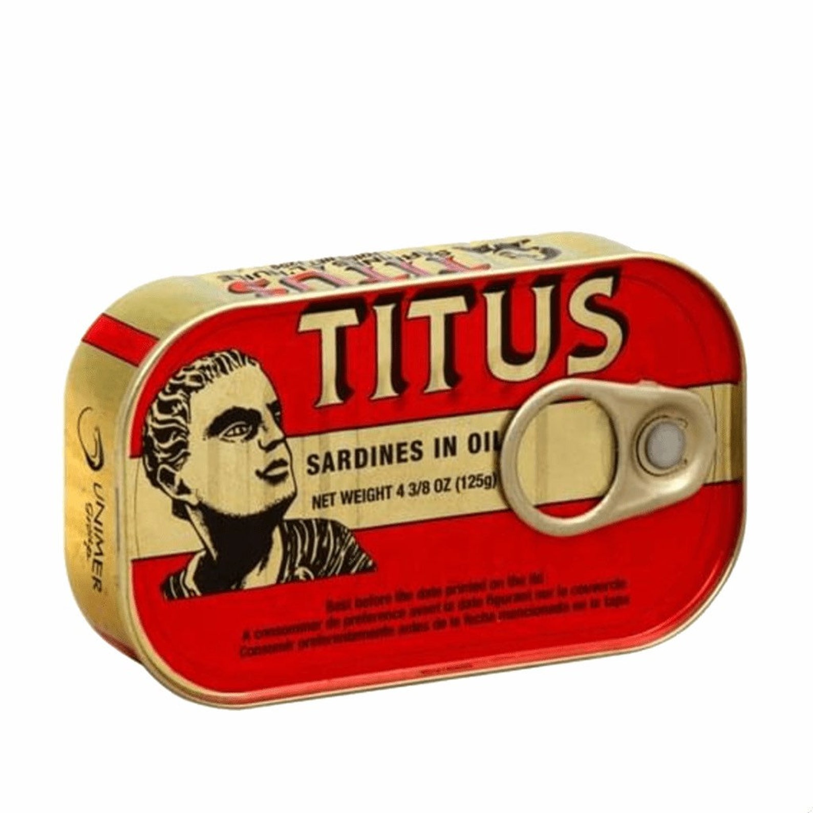Titus Sardine 125g/titus Sardine/canned Fish Etsy