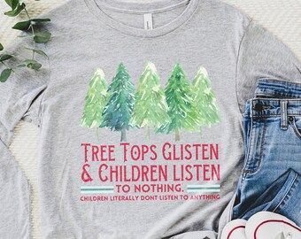 Christmas Shirt, Teacher Christmas Shirt, Gift for Teacher, Christmas Teacher Long Sleeve, Christmas Tree Shirt, Funny Christmas Shirt