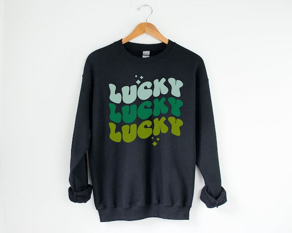 St Patricks Day Sweatshirt, Irish Sweatshirt, St Pattys Sweatshirt, St Paddys Shirt, Shamrock Shirt, Gift For Her St Pattys Day, Lucky Sweat