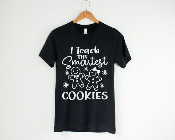 I Teach The Smartest Cookies Vintage Gingerbread Teacher T-Shirt I Teach The Smartest Cookies Vintage Gingerbread Teacher T-Shirt