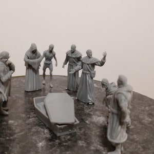 Vampire Hunters and their Prey miniatures complete set