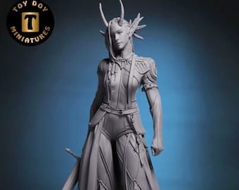 Mouna Tiefling miniature