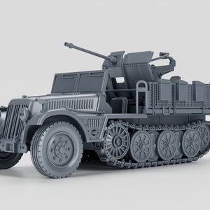 Sd.Kfz.10-4 - 2cm Flak 30 | WW2 Armor