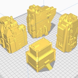 Sci Fi buildings | 6mm Terrain