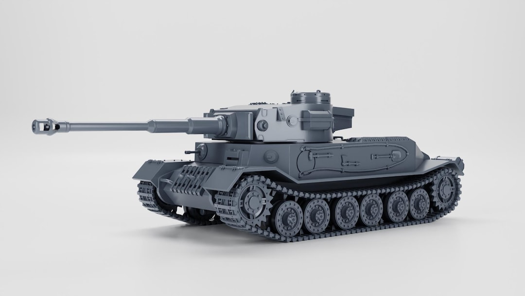 Tiger I - Porsche Tiger - VK 45.01(P) | Tiger Tank Family - Etsy