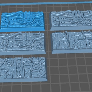 Aztec Bases | Miniature Base Sets - Etsy