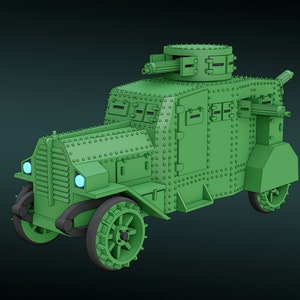 Ehrhardt 1915 Armored Car (Germany) | WW1 Armor