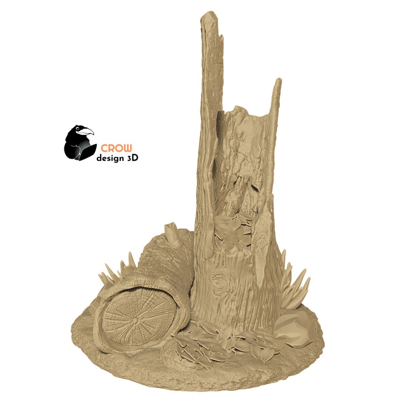 Tree Trunks and Leaves RPG Terrain Etsy