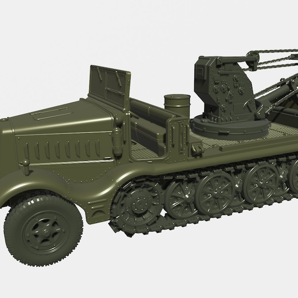 Sd.Kfz.9-1 - Crane vehicle | WW2 Armor