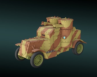 Austin Armored Car (British) | WW1 Armor