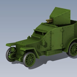 Peugeot Armored Car 1914 (France) | WW1 Armor