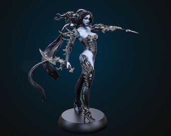 Dark Elf Assassin miniature