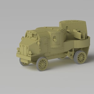 Garford-Putilov Armored Car (Russian Empire) | WW1 Armor