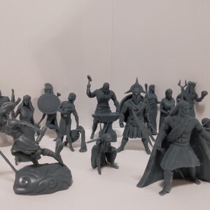 Greek gods miniature set