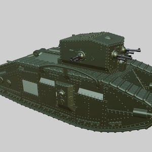 Medium Mark B “Whippet” Tank (British Empire) | WW1 Armor