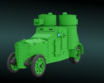 Izhorski-FIAT Armored Car (Russian Empire) | WW1 Armor