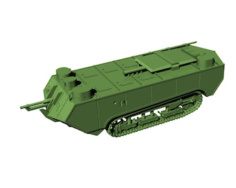 Char Saint-Chamond (France) | WW1 Armor