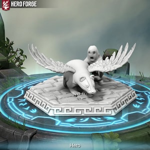 HeroForge mini printing service | STL mini printing