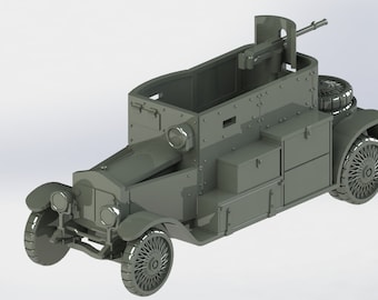 Minerva Armored Car (Austro-Hungary) | WW1 Armor