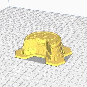 Tall Bunker | 6mm Sci-Fi Terrain