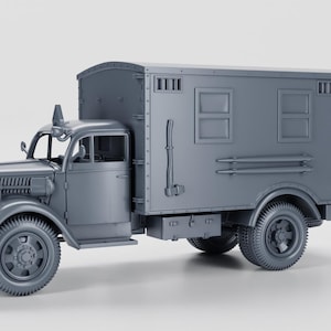 Maquette Opel Blitz 1t Lieferwagen - WWII - Kit Résine 1/35 - Neuf