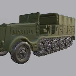 Sd.Kfz.9 Zugkraftwagen 18t (FAMO) | WW2 Armor