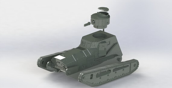 Leichter Kampfwagen II (LKII) (germany) | WW1 Armor - Etsy