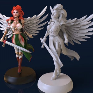 Aasimar Paladin miniature