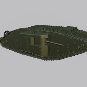 British Mk1 Tank | WW1 Armor