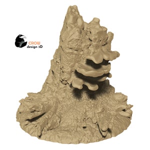 Tree Stump and Roots | RPG Terrain
