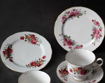 England Queen Anne tea trio set