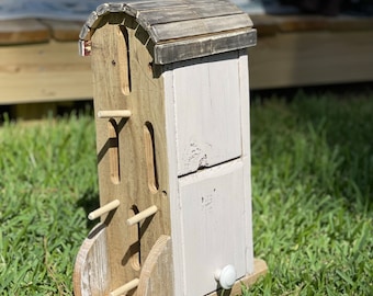 Custom Wood Butterfly House