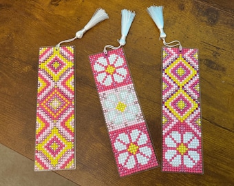 3-Set Diamond Art Bookmarks – Handmade Sparkle Bookmarks for Readers & Gifts