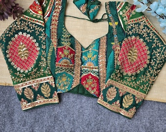 Designer Readymade Blouse,Stitched Blouse for Saree and Lehenga,Viscose Full stitched Blouse,stitched saree blouse,Readymade blouse ship USA