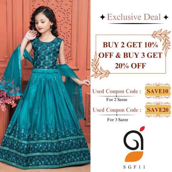 Girls lehenga dress clearance