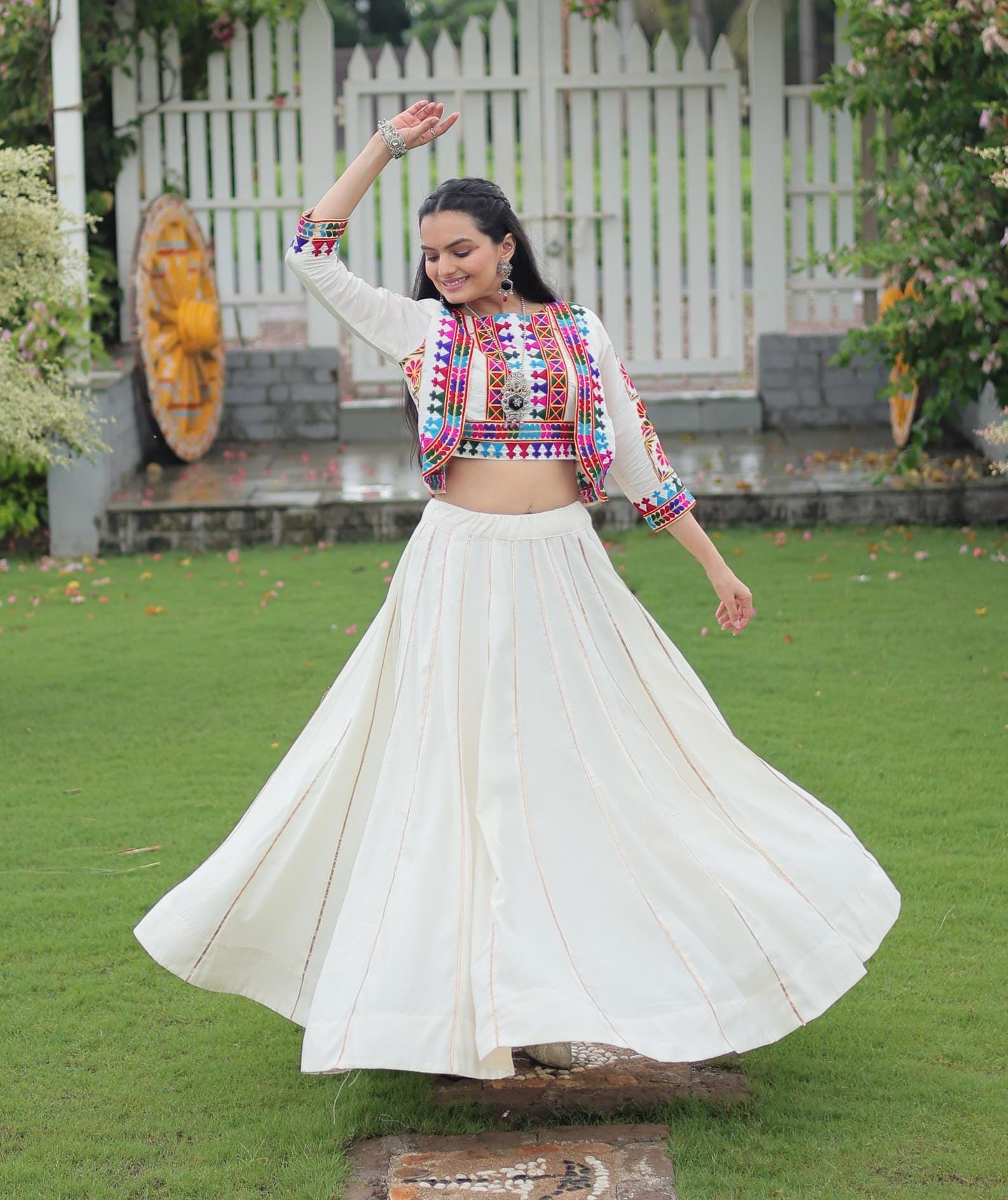 Garba Navratri Koti For Girl Navratri Ladies Shirt Jacket Design