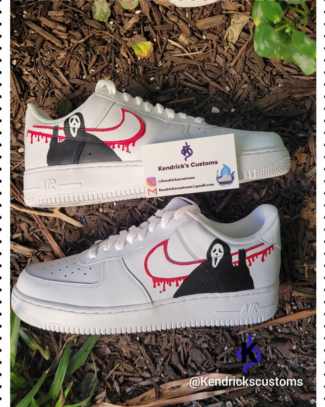 custom halloween air force 1