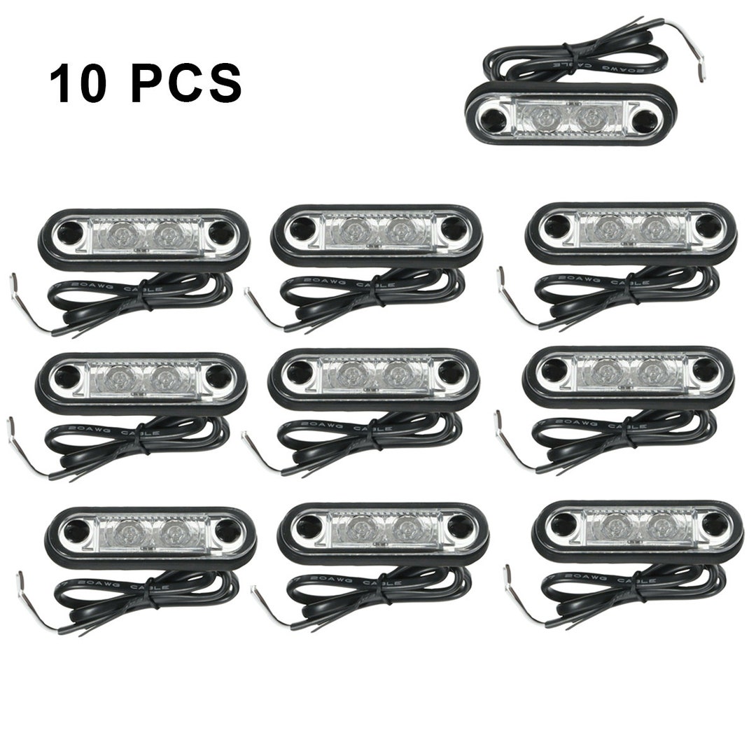 Amber Hella Style Led Flush Fit Kelsa Bar Marker Lamp Light Etsy