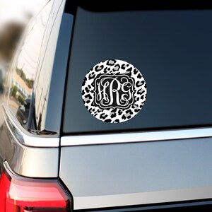 custom window decal/leopard decal/personalized decal/ car decor/car accessory/window sticker/leopard sticker/car sticker