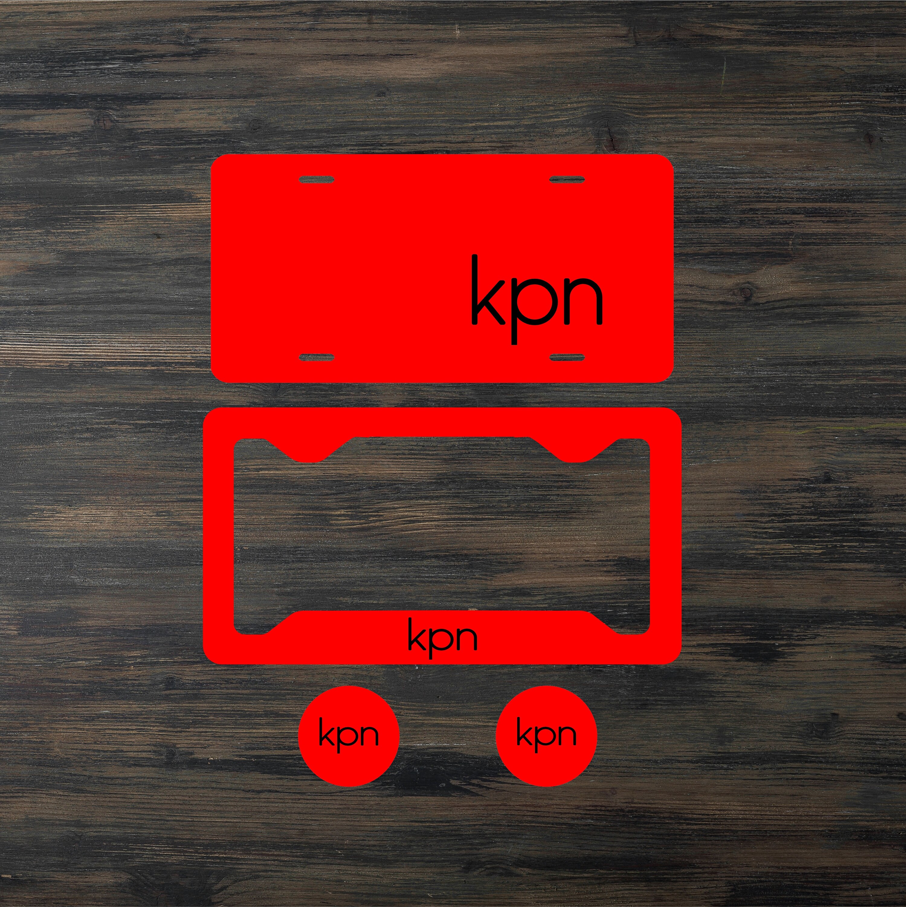 Modern Monogram Car Tag/ Personalized License Plate/ License Etsy